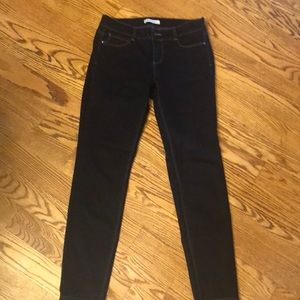 White House black market dark blue skinny jeans
